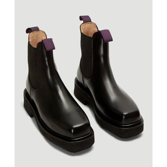 Eytys Ortega Leather Chelsea Boots 36 US 5.5 Womens Black - Picture 12 of 13